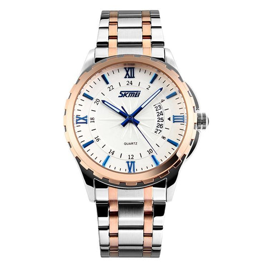 Waterproof Multifunctional Quartz Wrist Watch - Fashionable and Business-ready - Blue