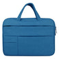 14 Inch Laptop Tablet Bag With Multiple Pockets And Soft Handle - Blue