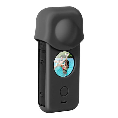 Full Body Dust Proof Silicone Protective Case for Insta360 one X2 - Blue