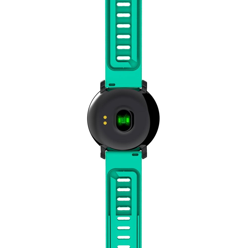 Waterproof Smart Bracelet With Heart Rate Monitor And Sleep Tracker - Blue