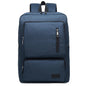 Stylish Notebook Tablet Backpack - Spacious & Casual - Blue