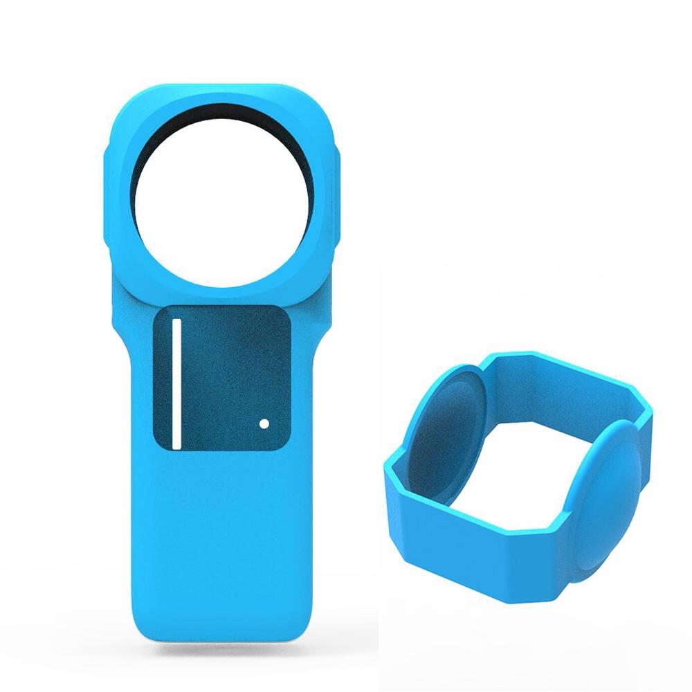 Insta360 One R 1 Inch Silicone Case With Lens Cover - Blue