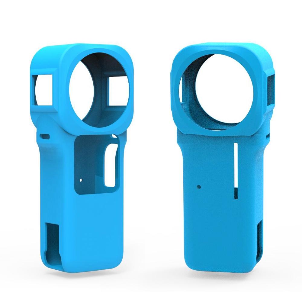Insta360 One R 1 Inch Silicone Case With Lens Cover - Blue