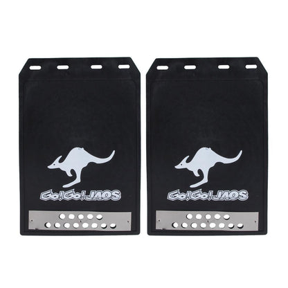 Premium Heavy Duty Molded Splash Front And Rear Mud Flaps Fender Guard Medium Size Random Pattern Delivery - Blue