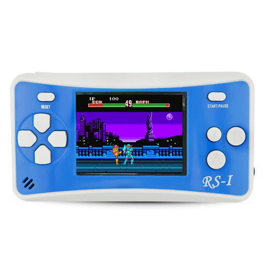 Retro Handheld Game Console With 152 Built-In Games - 2.5 Lcd 8-Bit True Colour - Blue