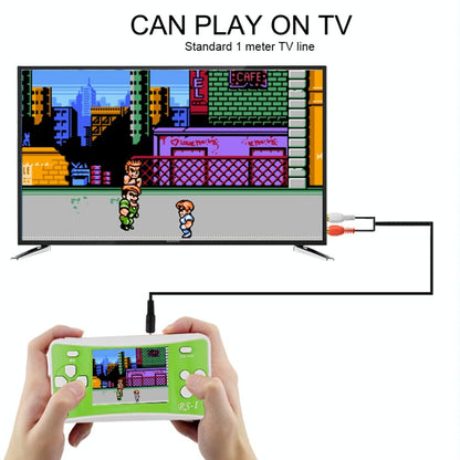Retro Handheld Game Console With 152 Built-In Games - 2.5 Lcd 8-Bit True Colour - Blue