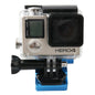Universal Rearview Mirror Mount for Action Cameras - Blue