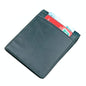 Anti-magnetic Leather Rfid Wallet - Sleek & Secure - Blue