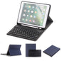 Bluetooth Keyboard & Leather Tablet Case For Ipad Pro / Air 9.7 With Detachable Design & Pencil Holder - Blue