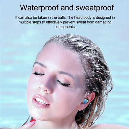 Wireless Noise-cancelling Earbuds with Charging Case - Blue