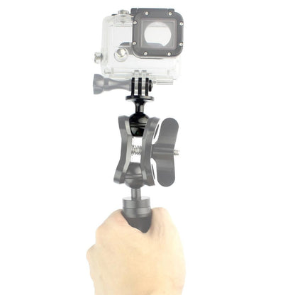 Aluminum Ball Head Adapter for Gopro Insta360 Dji Action Cameras - 2.5cm Diameter - Blue