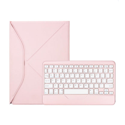 Bluetooth Keyboard Leather Tablet Case With Pen Slot - Sky Blue