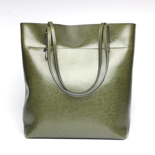 Stylish Shoulder Tote For Women - Armygreen