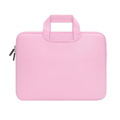 Portable Air Permeable Handheld Sleeve for 13.3 Laptops - 34x25.5x2.5cm - Magenta