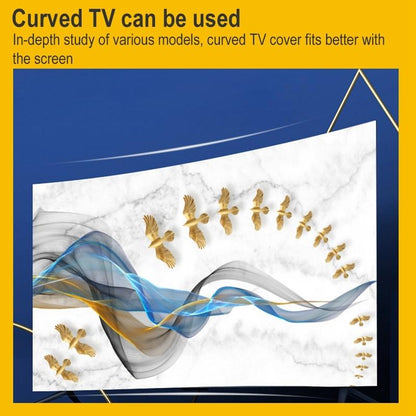 52 Inch Dust-proof Tv Cover for Household - Landscape
