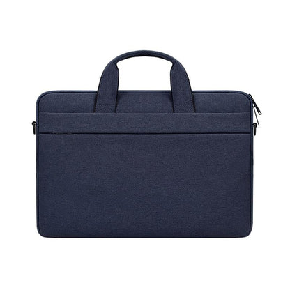 Portable Laptop Tablet Bag - 15.6 Inch Double Side Pockets Soft Handle Oxford Cloth - Deep Space Gray - Deep Space Gray