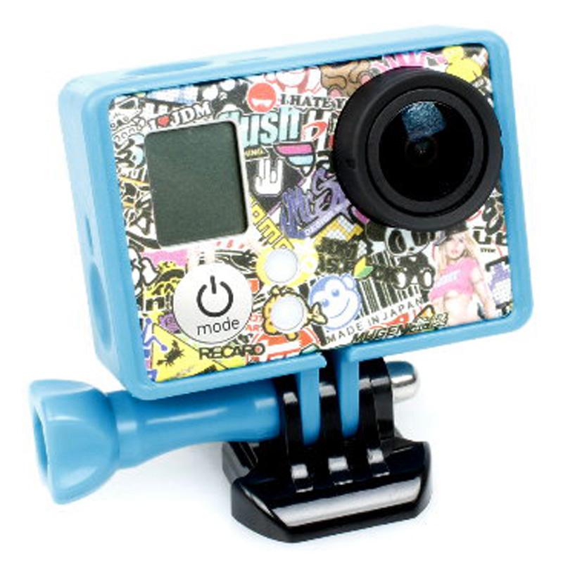 High Quality Tripod Mount For Gopro Hero4 / 3 / 3 - Magenta