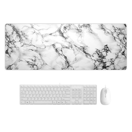 Sturdy Marbled Rubber Mouse Pad - Mountain Ripple Marble