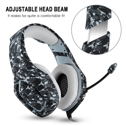 Deep Bass Gaming Headset With Noise Canceling Mic - Ip6D0175Ym
