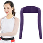 Sun Protection Golf Shawl Sleeves For Outdoor Sports And Cycling - Deep Purple