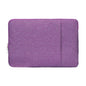 Denim Business Laptop Liner Bag for Tablets - Purple