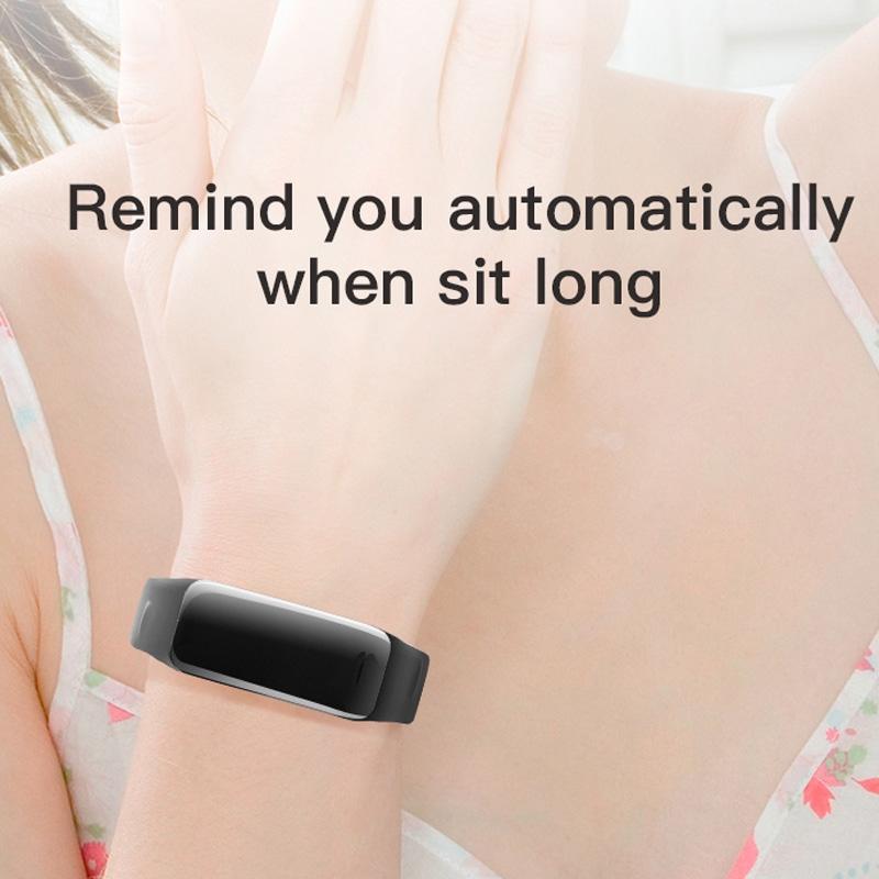 Smart Bracelet With Call Reminder Hr / Bp Monitoring Sleep / Sedentary Tracking And Remote Control - Purple