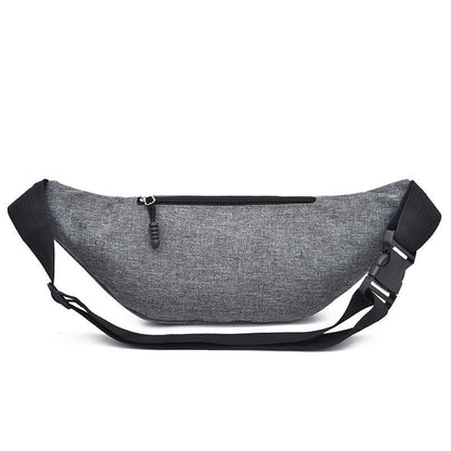 Waterproof Multi Pocket Chest Bag For Sports - Purple