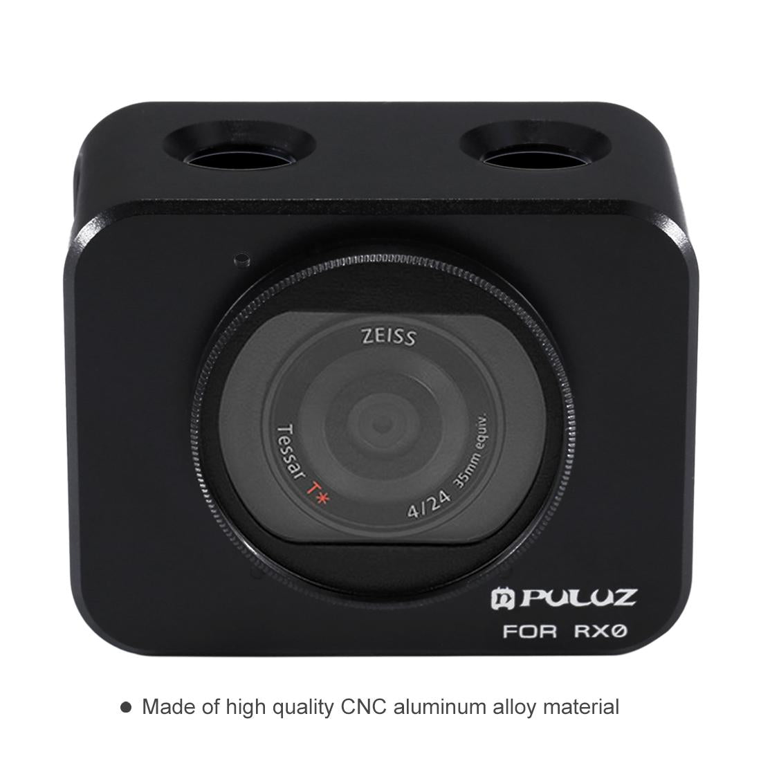 Sony Rx0 Protective Cage with 37mm Lens and Sunshade - Red