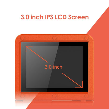 Retro Handheld Game Console With 3.0 Ips Screen And 16Gb Memory - V90 - Red