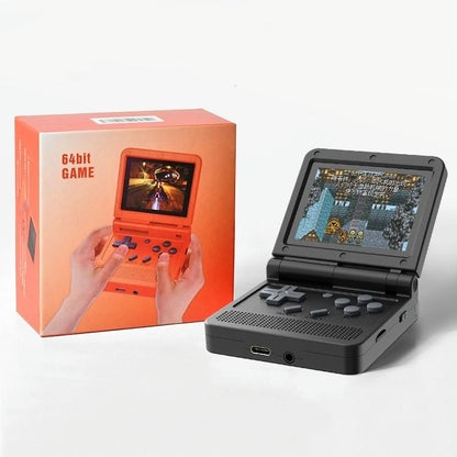 Retro Handheld Game Console With 3.0 Ips Screen And 16Gb Memory - V90 - Red