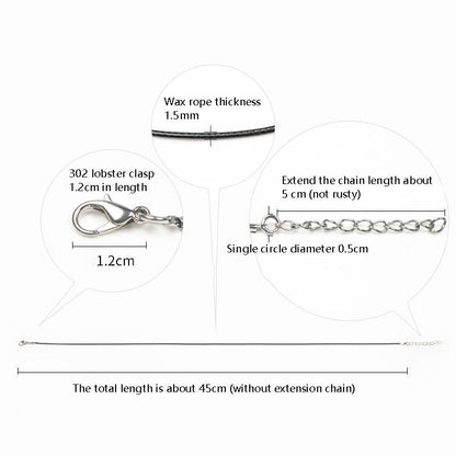 100 Crystal Pendant Necklaces On Rope Elegant Jewelry Lanyards - Khaki