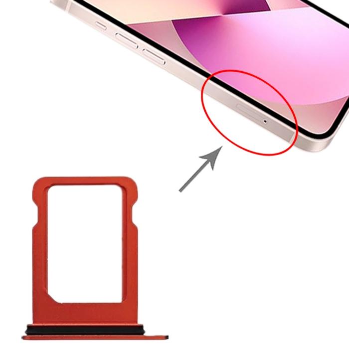 Iphone 13 Mini Sim Card Tray - Red