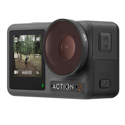 Underwater Lens Filter for Dji Action 3 - Diving - Red