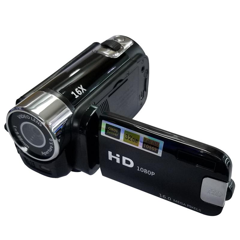 16Mp Hd Digital Camera With 16X Zoom For Home And Travel - Red