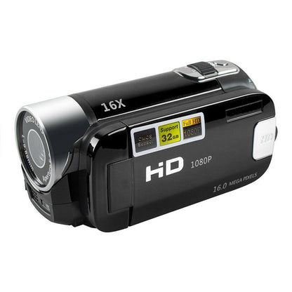 16Mp Hd Digital Camera With 16X Zoom For Home And Travel - Red