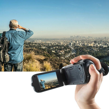 16Mp Hd Digital Camera With 16X Zoom For Home And Travel - Red