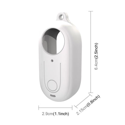 Silicone Case with Lens Cover for Insta360 Go 3 - Red