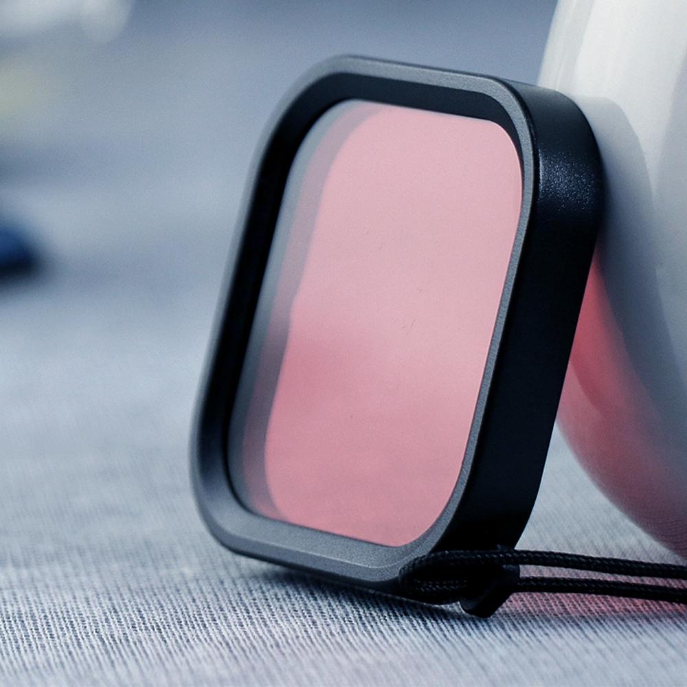 Gopro Hero8 Diving Lens Filter - Square Housing - Red