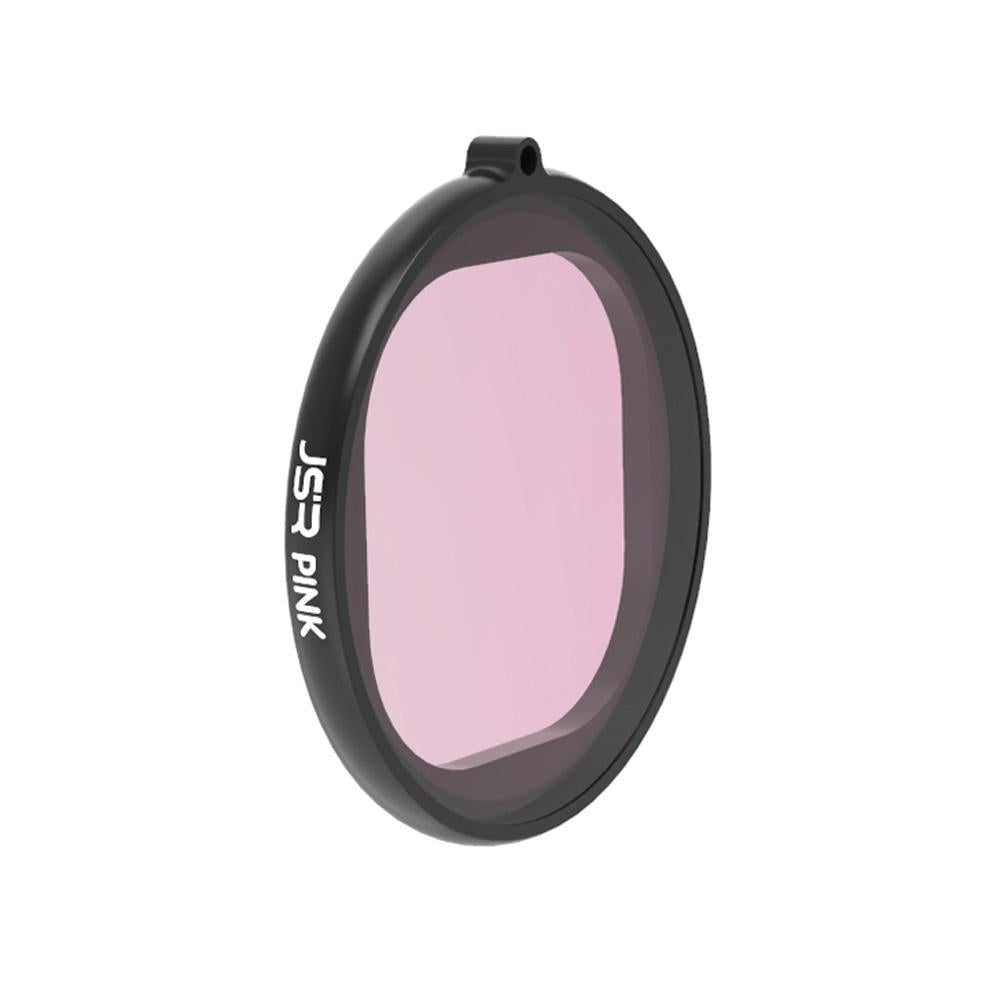 Gopro Hero8 Round Diving Lens Filter - Red