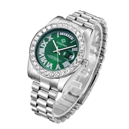 Waterproof Quartz Watch for Fashionable Life - Red