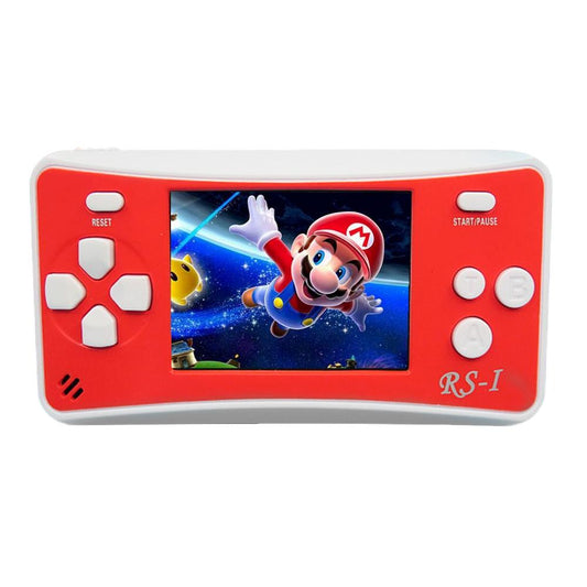 Retro Handheld Game Console With 152 Built-In Games - 2.5 Lcd 8-Bit True Colour - Red