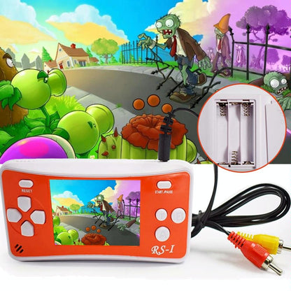 Retro Handheld Game Console With 152 Built-In Games - 2.5 Lcd 8-Bit True Colour - Red