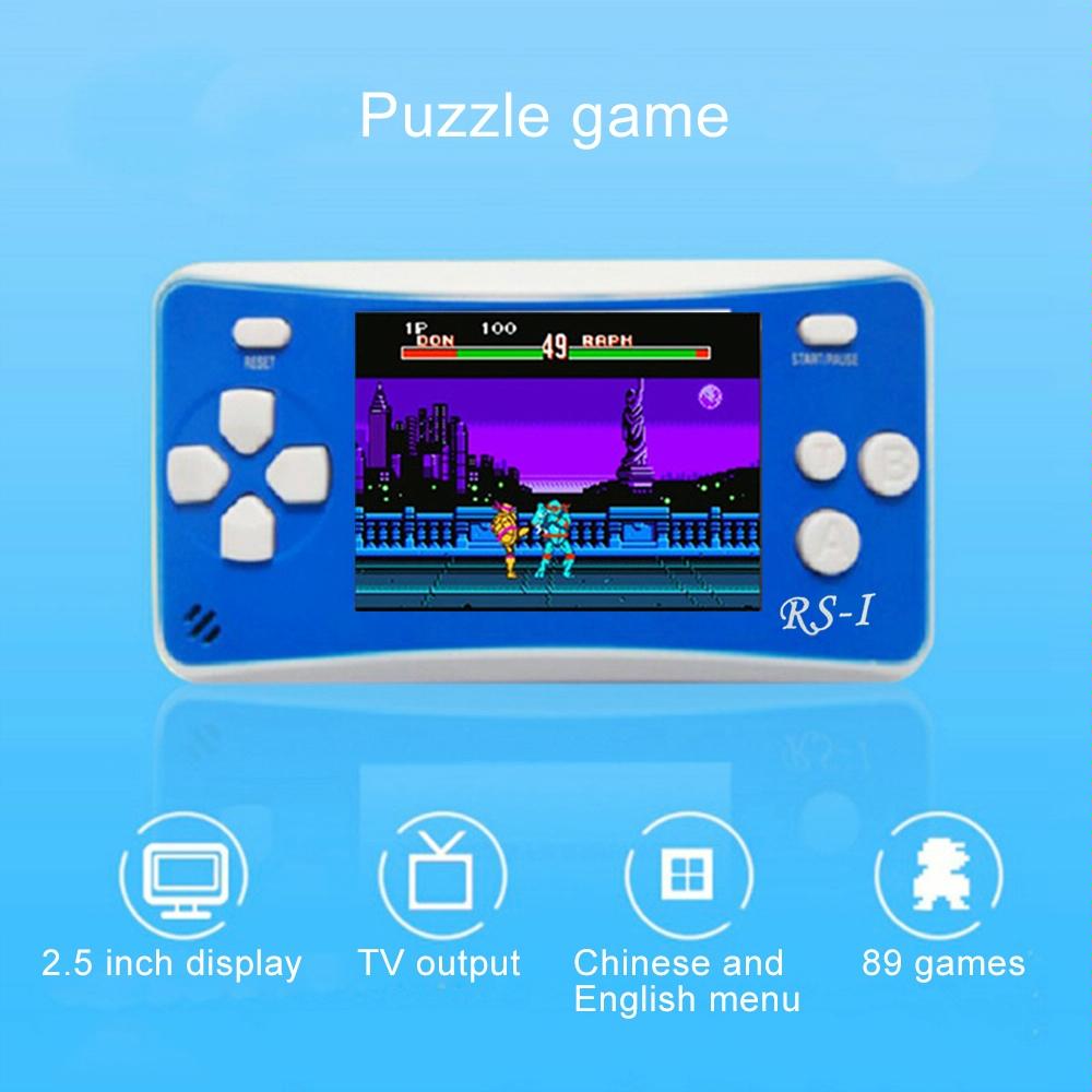 Retro Handheld Game Console With 152 Built-In Games - 2.5 Lcd 8-Bit True Colour - Red