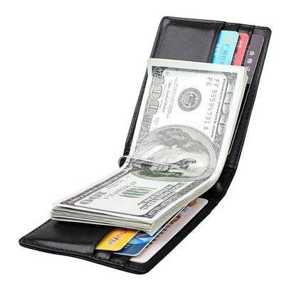 Anti-magnetic Leather Rfid Wallet - Sleek & Secure - Red