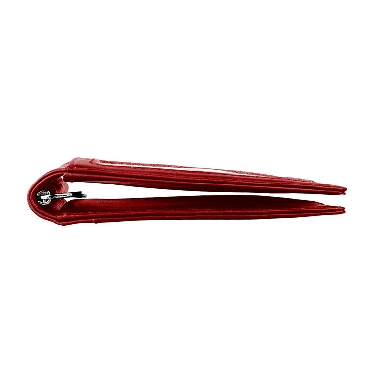Anti-magnetic Leather Rfid Wallet - Sleek & Secure - Red