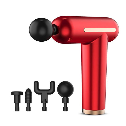 Adjustable Mini Electric Massage Gun With Usb Charging And Three-Speed Vibration