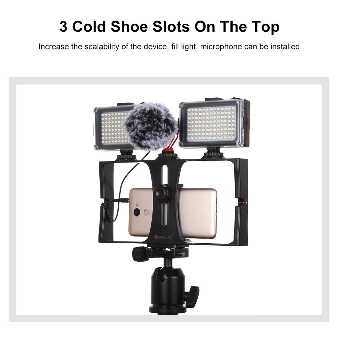 Smartphone Video Rig For Vlogging And Filmmaking - Red