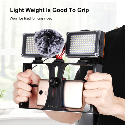 Smartphone Video Rig For Vlogging And Filmmaking - Red