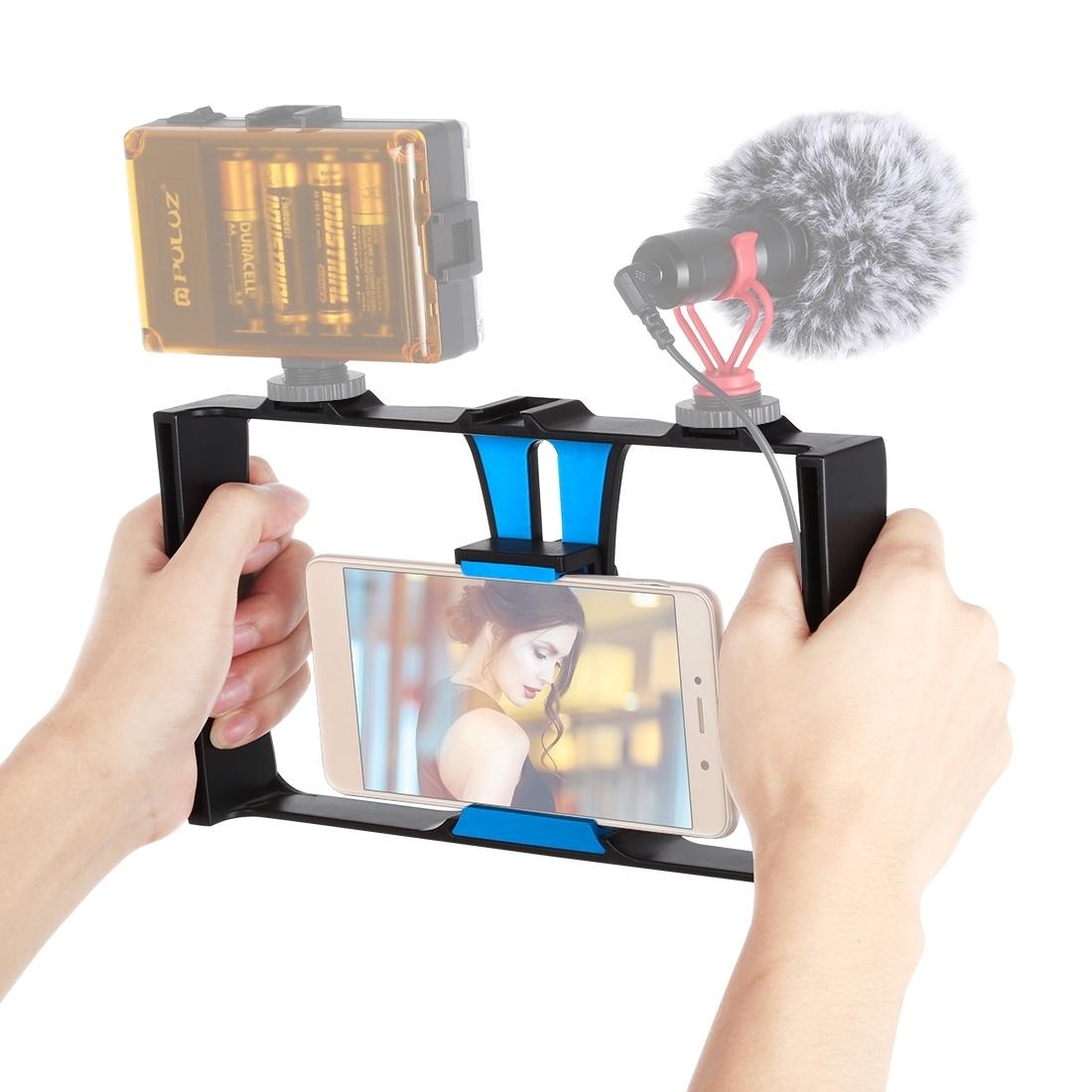 Smartphone Video Rig For Vlogging And Filmmaking - Red