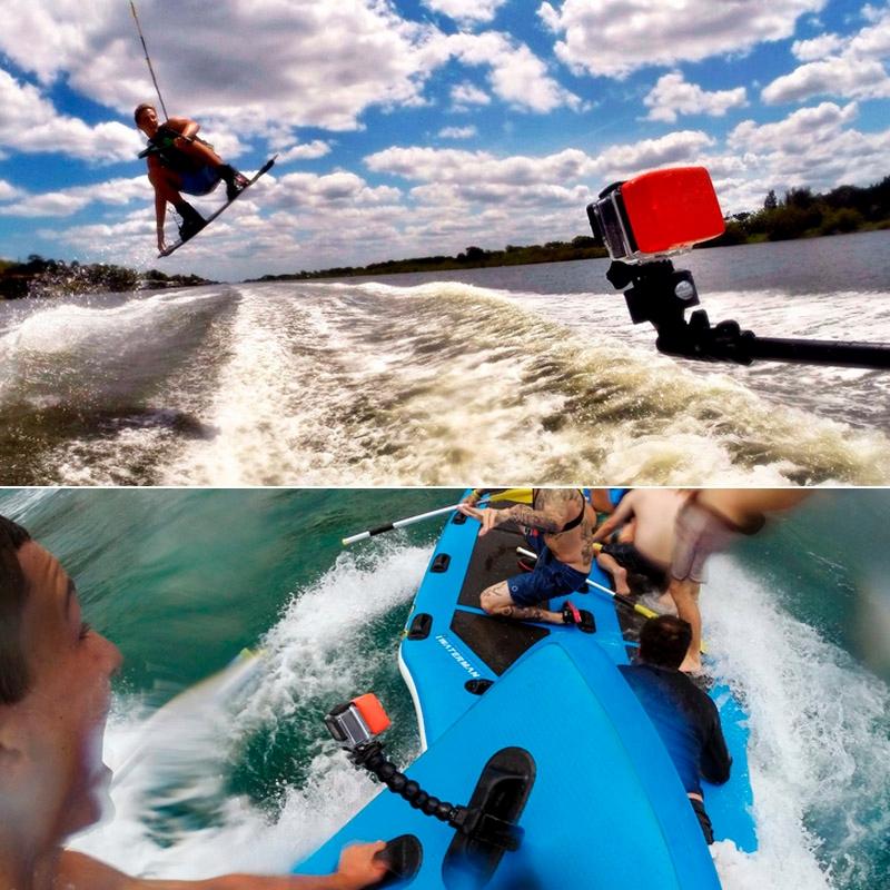 Floaty Sponge With Sticker For Action Cameras